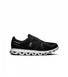 On Running Cloud 6 Wide Black White