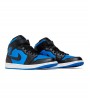 Jordan 1 Mid Black Royal Metallic