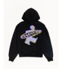 Худи Stussy Dot Surf Puff Print Zip Hoodie Black