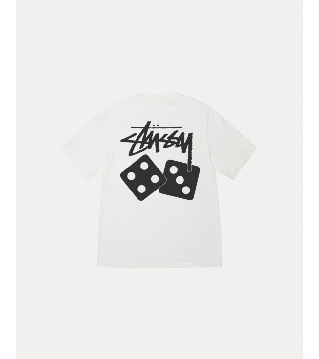 Stussy Dice Tee Pigment Dyed Natural