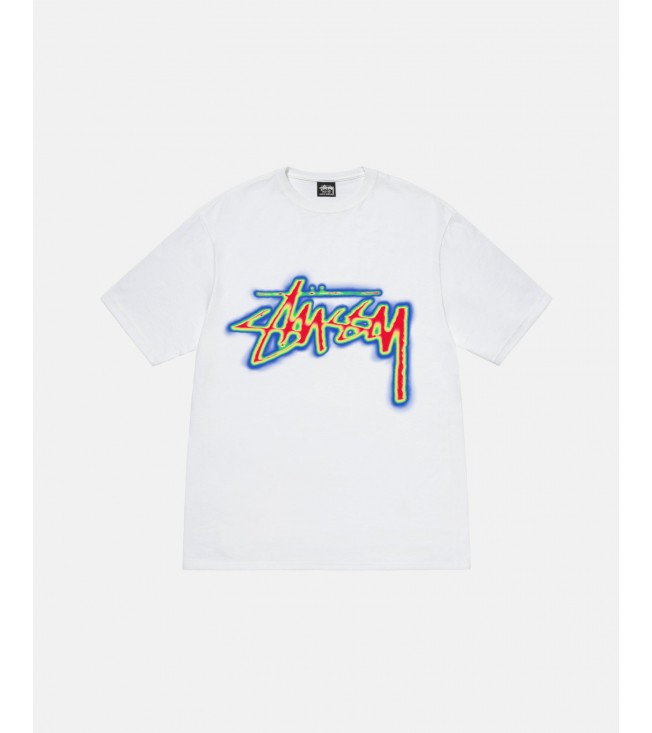 Stussy Thermal Stock Tee White