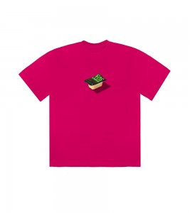 Футболка Travis Scott x McDonald's Cactus Sauce II Pink
