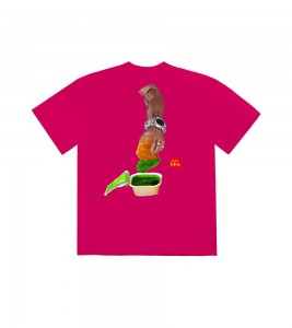 Футболка Travis Scott x McDonald's Cactus Sauce II Pink - Фото №2