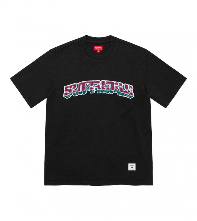 Supreme Block Arc S/S Top Black