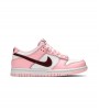 Nike Dunk Low Pink Foam Red White (GS)