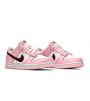 Nike Dunk Low Pink Foam Red White (GS)
