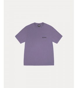 Stussy Jumbo Tee Pigment Dyed Grape