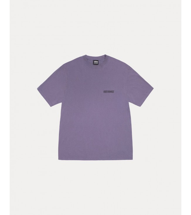 Stussy Jumbo Tee Pigment Dyed Grape