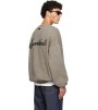 Свитер Fear Of God Essentials Brown Holiday Embroidered Merino Crewneck Sweater