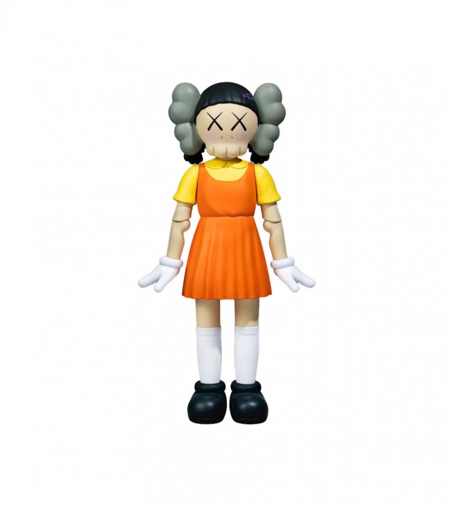 KAWS Young-Hee Vinyl Figure Colored
