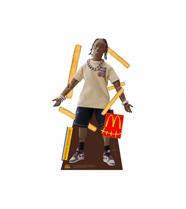 Ростовая фигура Travis Scott x McDonalds Action Figure Life-Size Cutout