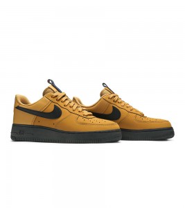 Nike Air Force 1 Low Wheat Black - Фото №2
