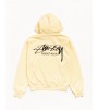 Худи Stussy Beach Roots Zip Hoodie Garment Dyed Gold