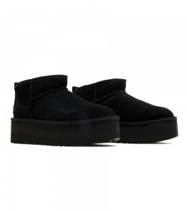 UGG Classic Ultra Mini Platform Black WMNS - Фото №2