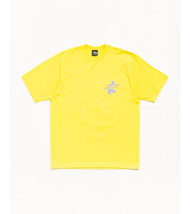 Футболка Stussy Dot Surf Puff Print Tee Lemon