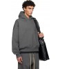 Худи Fear Of God Essentials Gray Holiday Embossed 'Essentials' Classic Hoodie