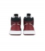 Кроссовки Jordan 1 Mid SE Black Dark Beetroot WMNS