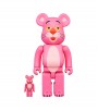 Bearbrick Pink Panther 100% & 400% Set
