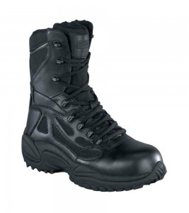 Женские Reebok 8" Rapid Response RB Composite Toe Side-Zip Boots