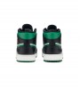 Кроссовки Air Jordan 1 Mid Green Toe