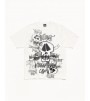Футболка Stussy Skulls Tee Pigment Dyed Natural