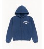 Худи Stussy Varsity Zip Hoodie Navy