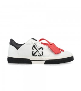 OFF-WHITE New Low Vulcanized White Black