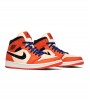 Кроссовки Air Jordan 1 Mid Team Orange Black