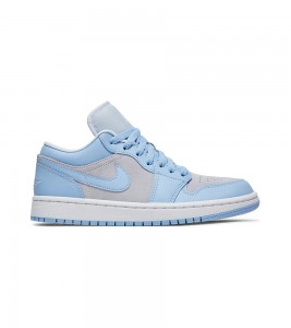 Jordan 1 Low Football Grey Aluminum (WMNS)