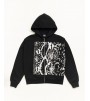 Худи Stussy Snakeskin Zip Hoodie Black