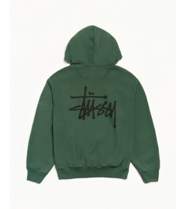 Худи Stussy Basic Stüssy Hoodie Pigment Dyed Pine - Фото №2