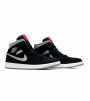 Кроссовки Air Jordan 1 Mid Black Grey