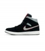 Кроссовки Air Jordan 1 Mid Black Grey