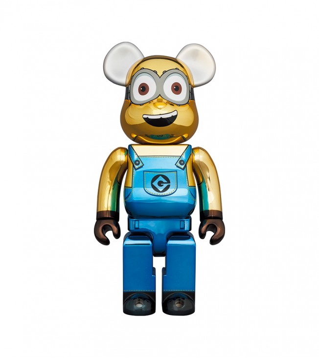 Bearbrick DAVE 1000% CHROME Ver.