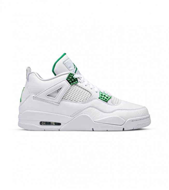 Air Jordan 4 Retro Metallic Green