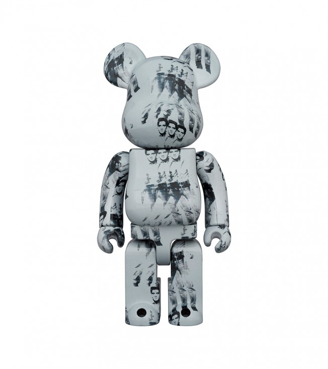 Bearbrick Andy Warhol's Elvis Presley 1000%