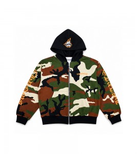 Худи Chrome Hearts Matty Boy Caution Camo
