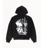 Худи Stussy Tall Dice Zip Hoodie Black