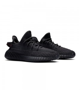 Кроссовки adidas Yeezy Boost 350 V2 Black - Фото №2