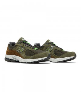 New Balance 2002R Camo Green Nettle Green - Фото №2