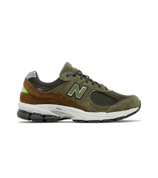 New Balance 2002R Camo Green Nettle Green