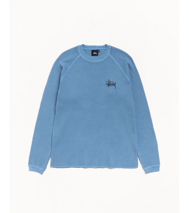 Свитер Stussy Basic Stüssy Thermal Dust Blue