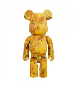 Bearbrick x Van Gogh Museum Sunflowers 1000% Yellow