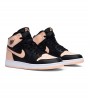 Кроссовки Air Jordan 1 Retro High Black Hyper Pink 2 GS
