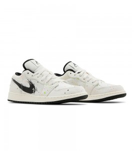 Кроссовки Jordan 1 Low SE Paint Splatter (GS) - ???? ?20