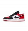 Кроссовки Jordan 1 Low Bred Toe (GS)