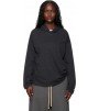 Худи Fear Of God Essentials Gray Holiday Embroidered Classic Fit Long Sleeve Hoodie