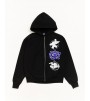 Худи Stussy & Always Stack Zip Hoodie Black