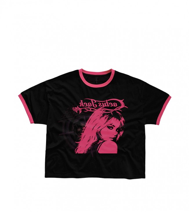 Футболка Travis Scott Cactus Jack Burning Desire Ringer