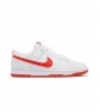 Nike Dunk Low Retro White Picante Red